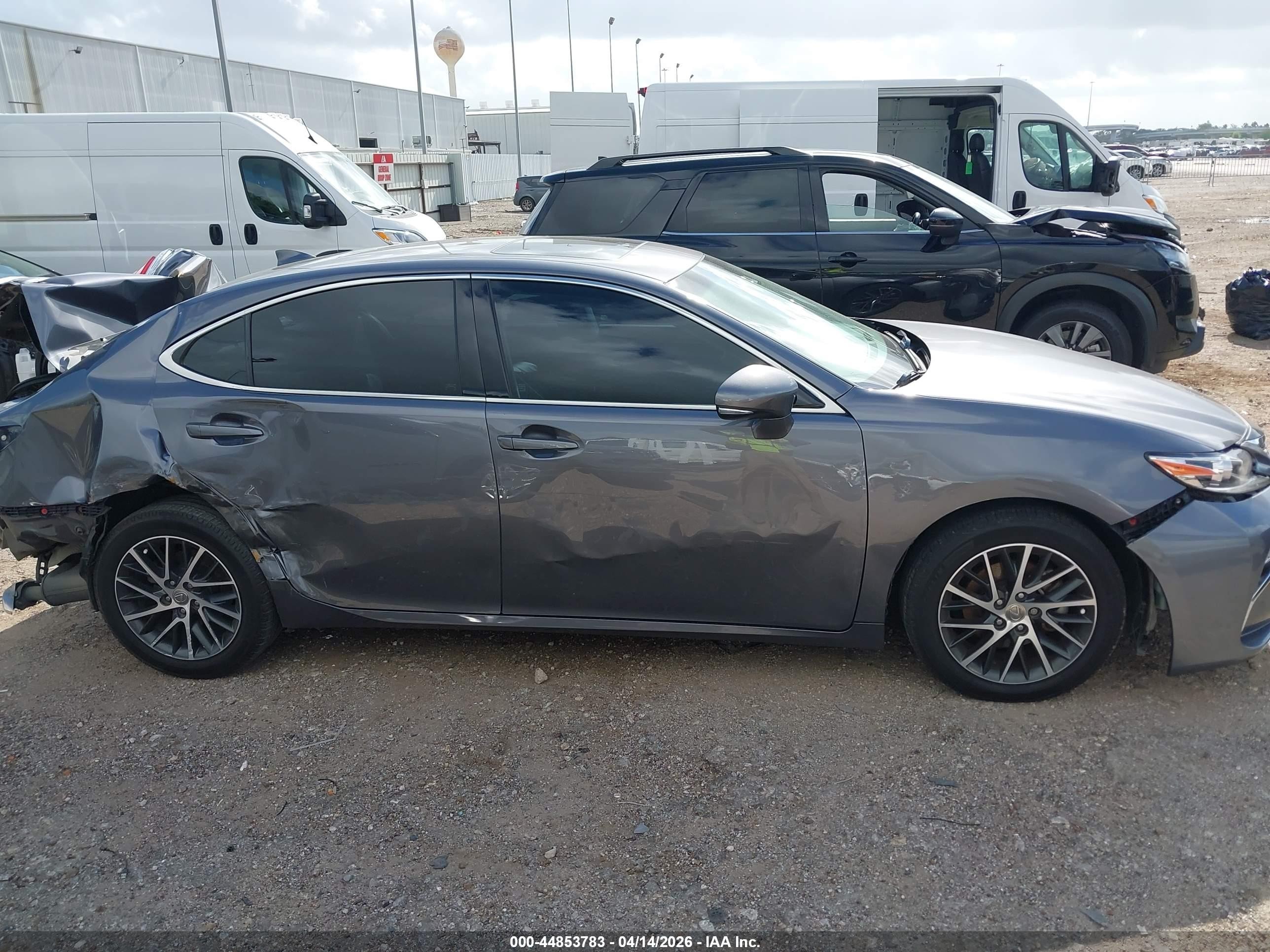 2016 Lexus Es 350   Gray vin: 58ABK1GG3GU031066