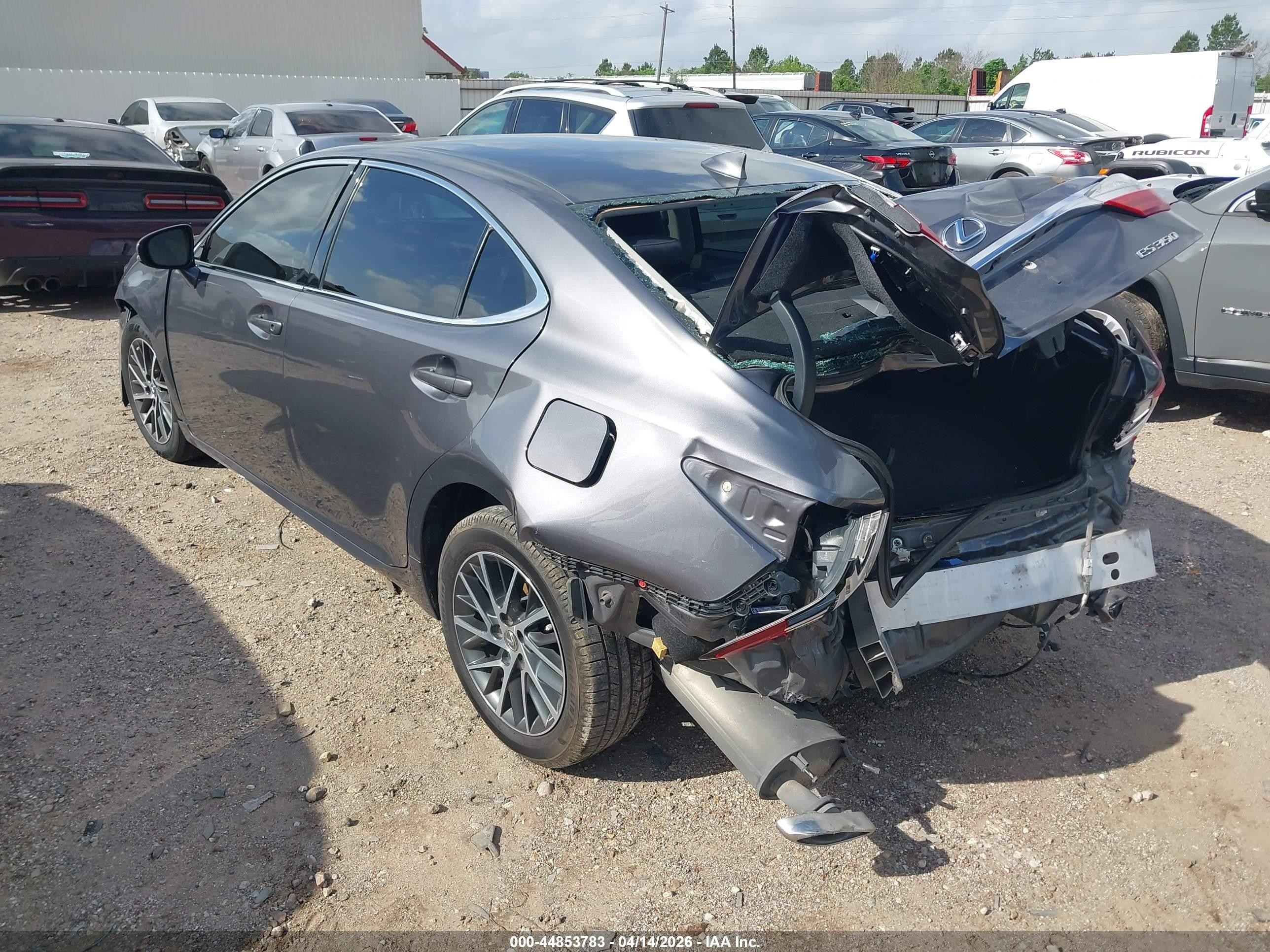 2016 Lexus Es 350   Gray vin: 58ABK1GG3GU031066