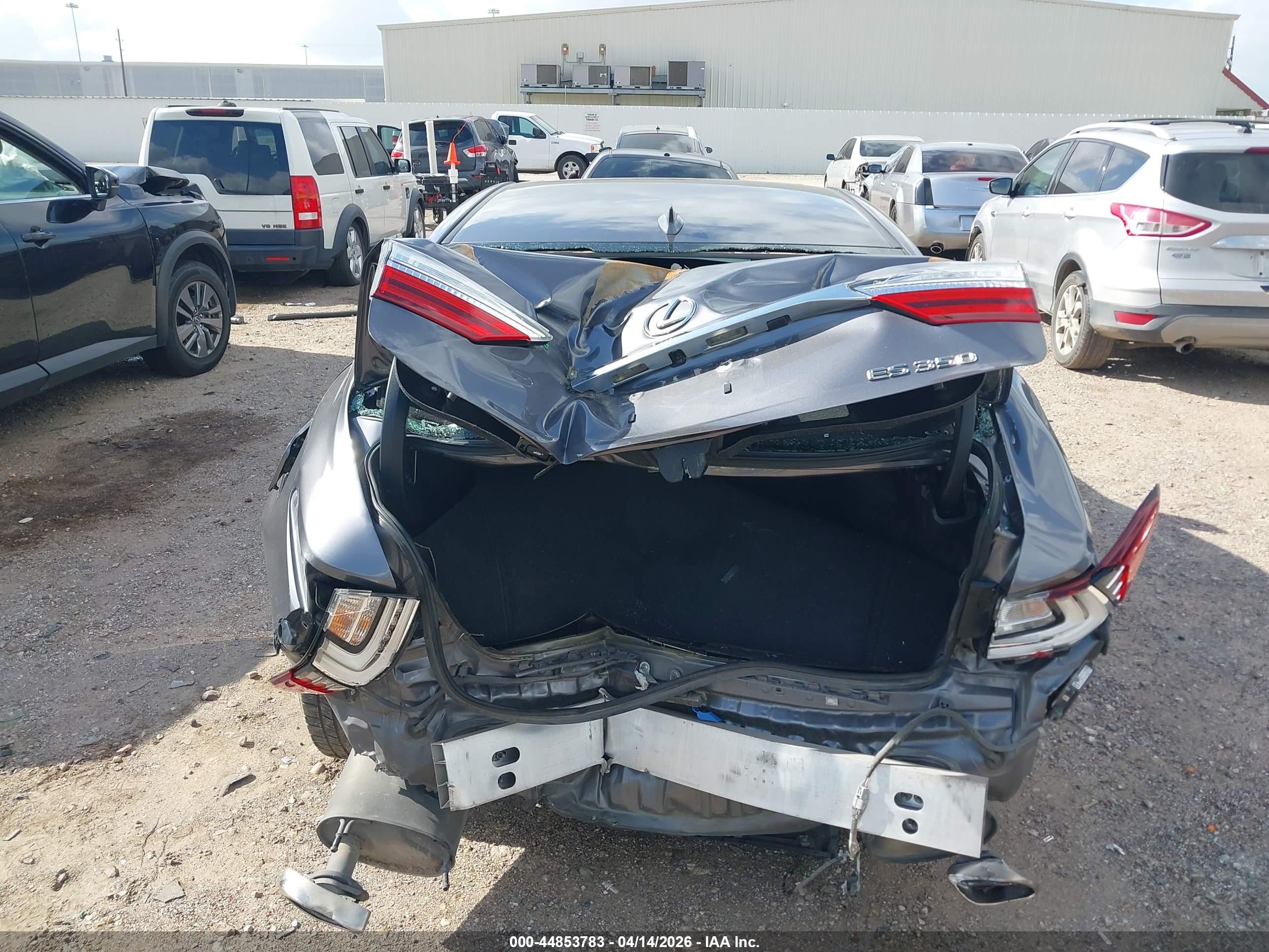 2016 Lexus Es 350   Gray vin: 58ABK1GG3GU031066