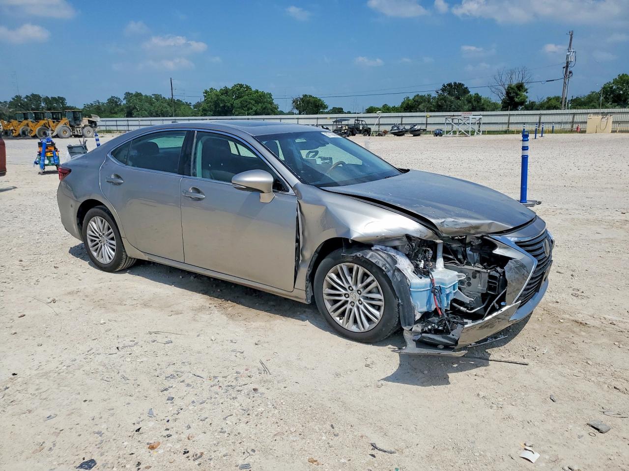 2017 Lexus Es 350 Beige vin: 58ABK1GG3HU035894