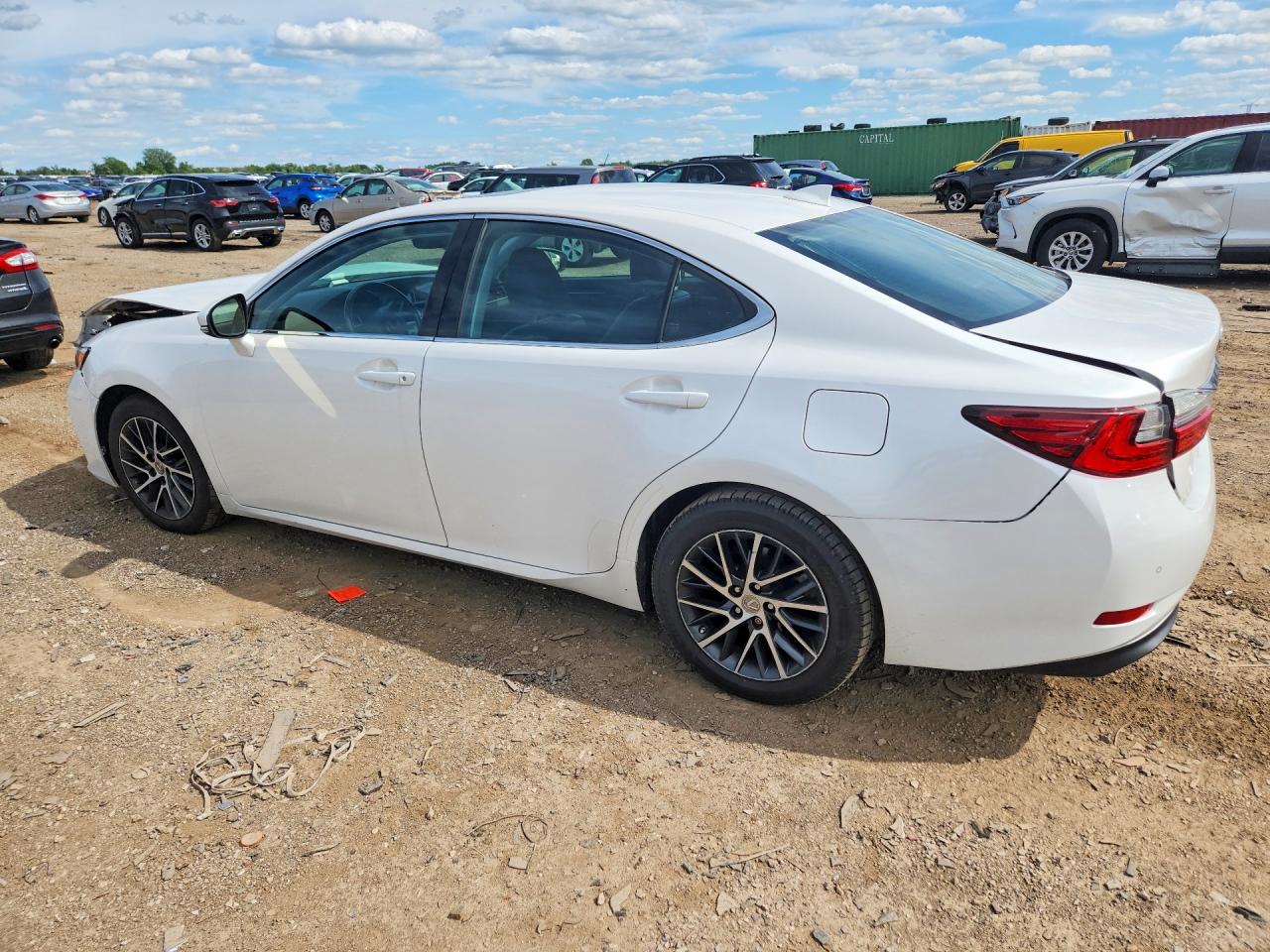 2017 Lexus Es 350 White vin: 58ABK1GG3HU058981