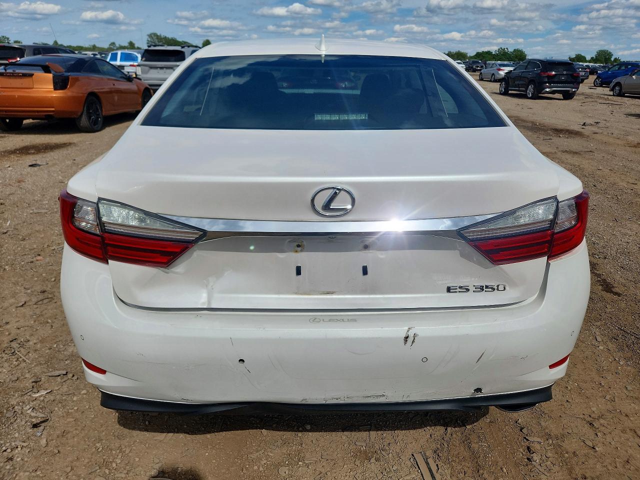 2017 Lexus Es 350 White vin: 58ABK1GG3HU058981