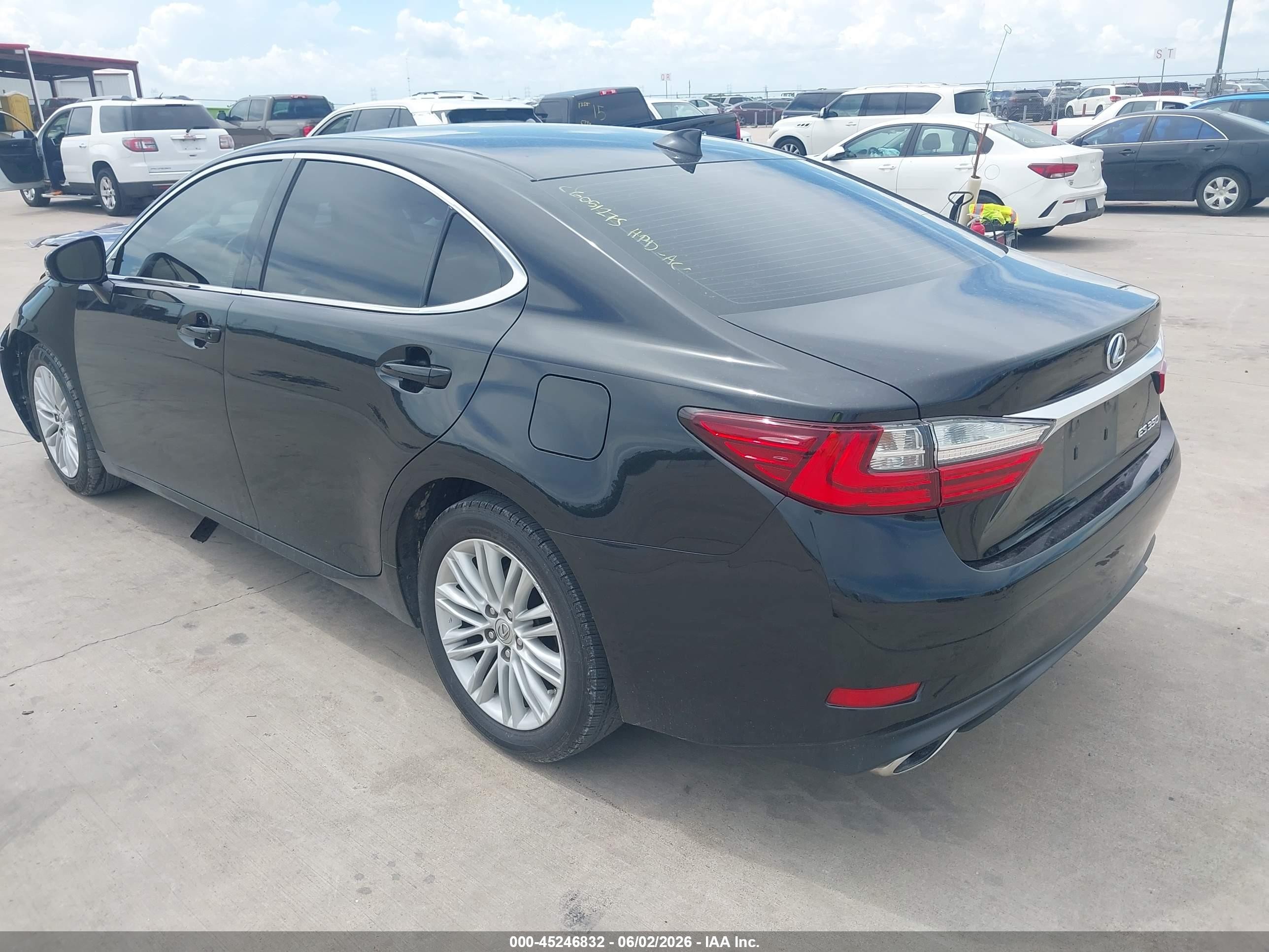 2017 Lexus Es 350   Black vin: 58ABK1GG3HU062948