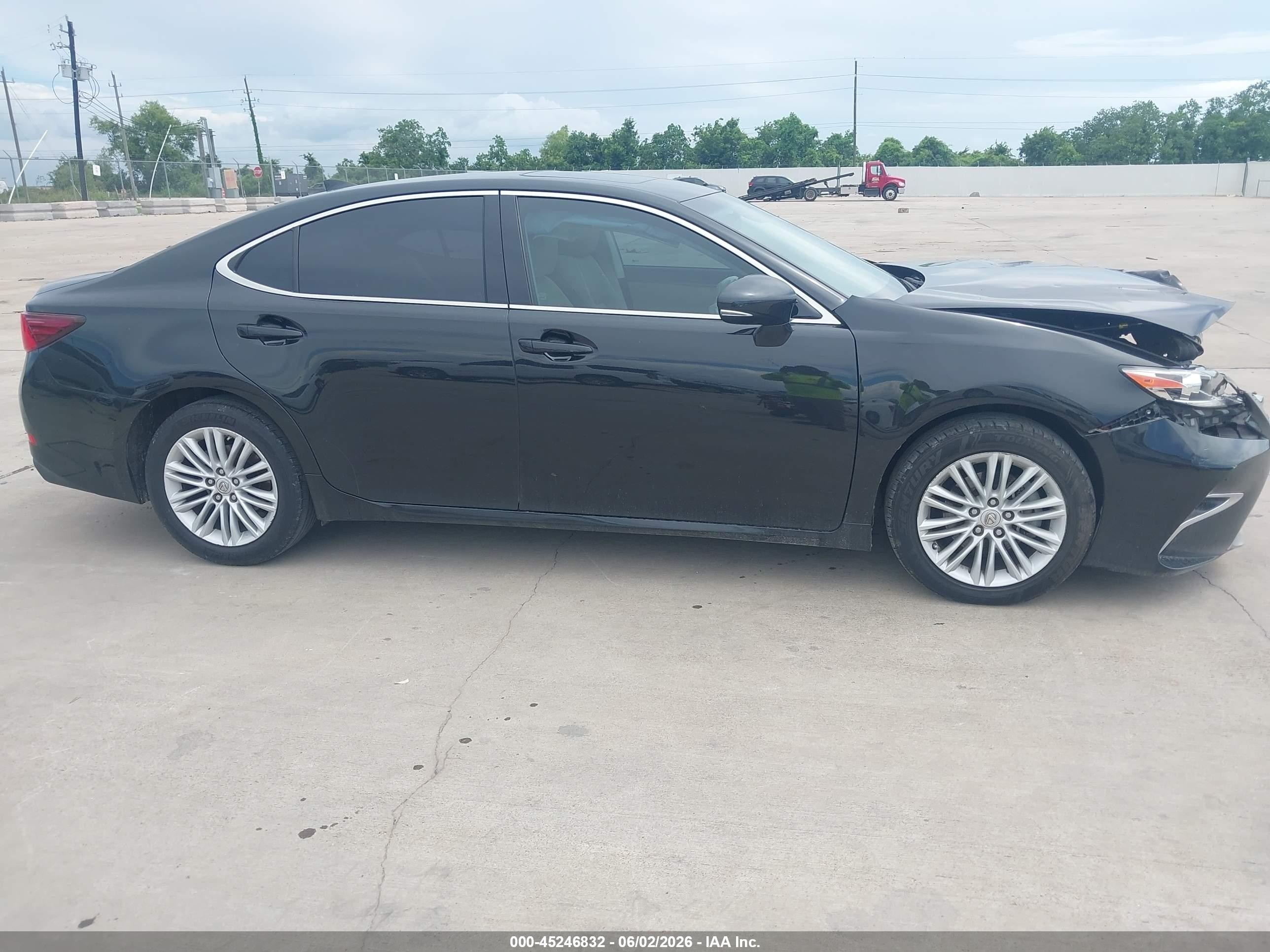 2017 Lexus Es 350   Black vin: 58ABK1GG3HU062948