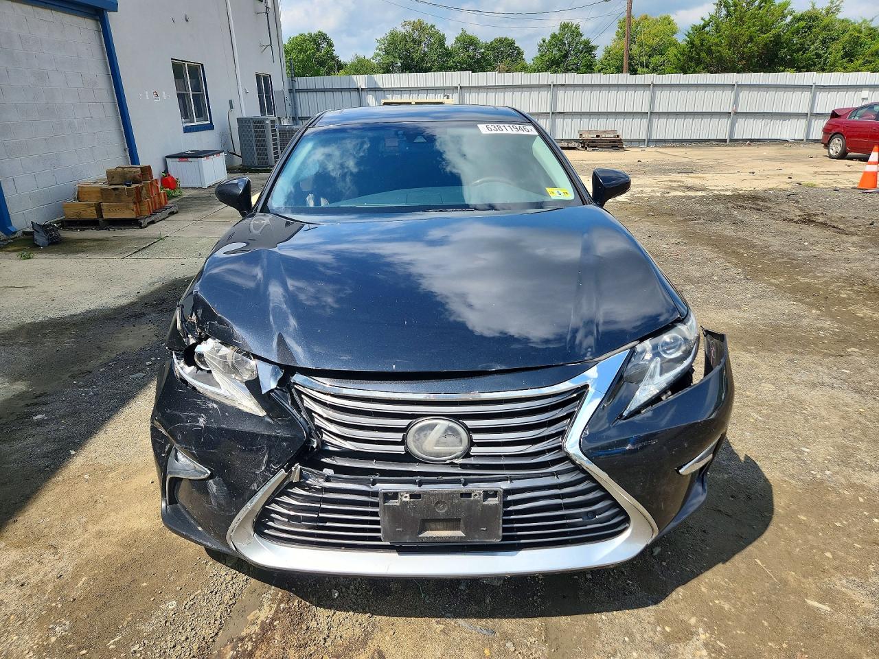 2017 Lexus Es 350 Black vin: 58ABK1GG4HU066555