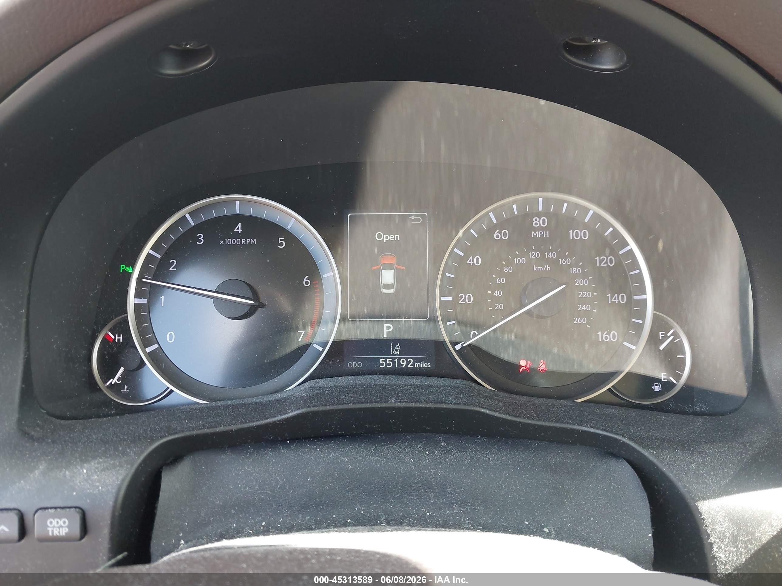2017 Lexus Es 350 Red vin: 58ABK1GG4HU070489