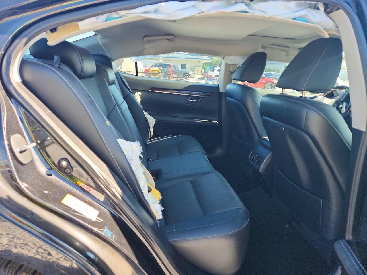 2018 Lexus Es 350 Black vin: 58ABK1GG4JU090103