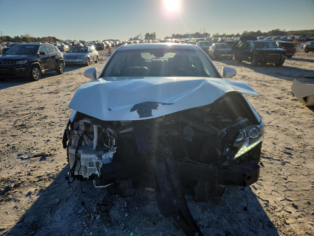 2018 Lexus Es 350 Белый vin: 58ABK1GG4JU101326