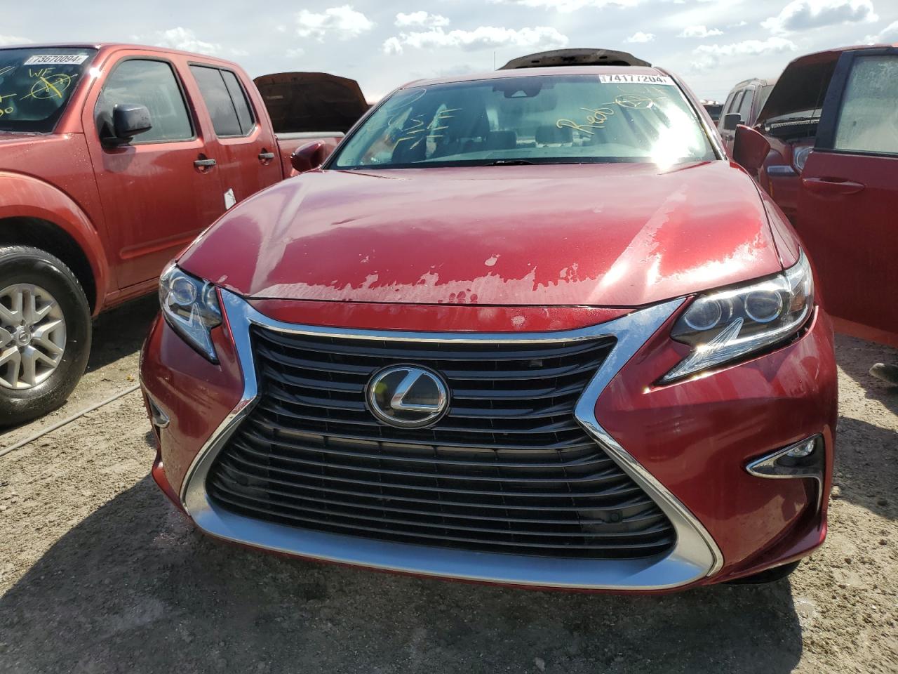 2017 Lexus Es 350 Gray vin: 58ABK1GG5HU044967