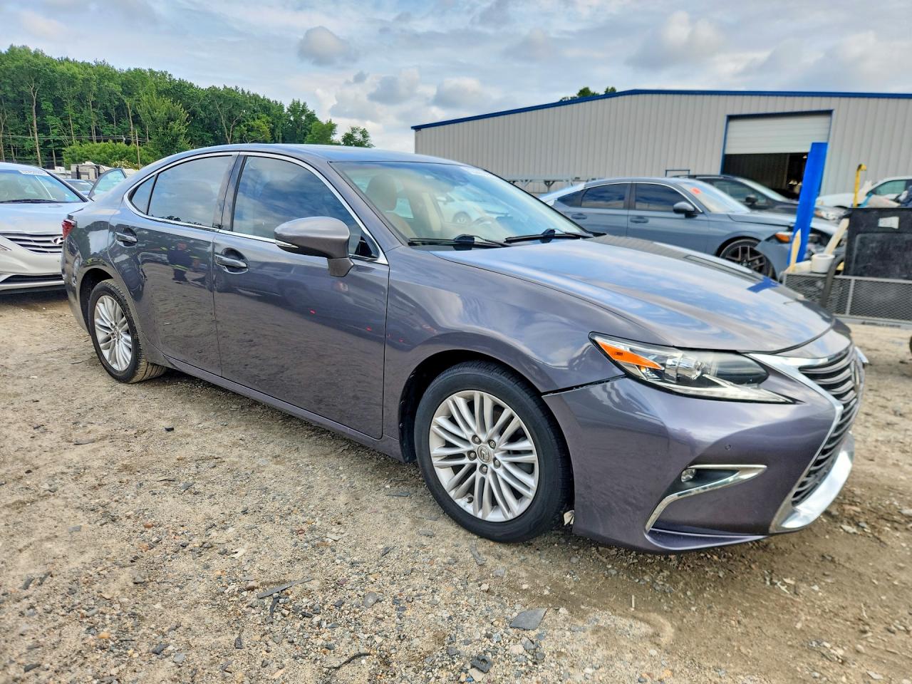 2017 Lexus Es 350 Gray vin: 58ABK1GG5HU054057