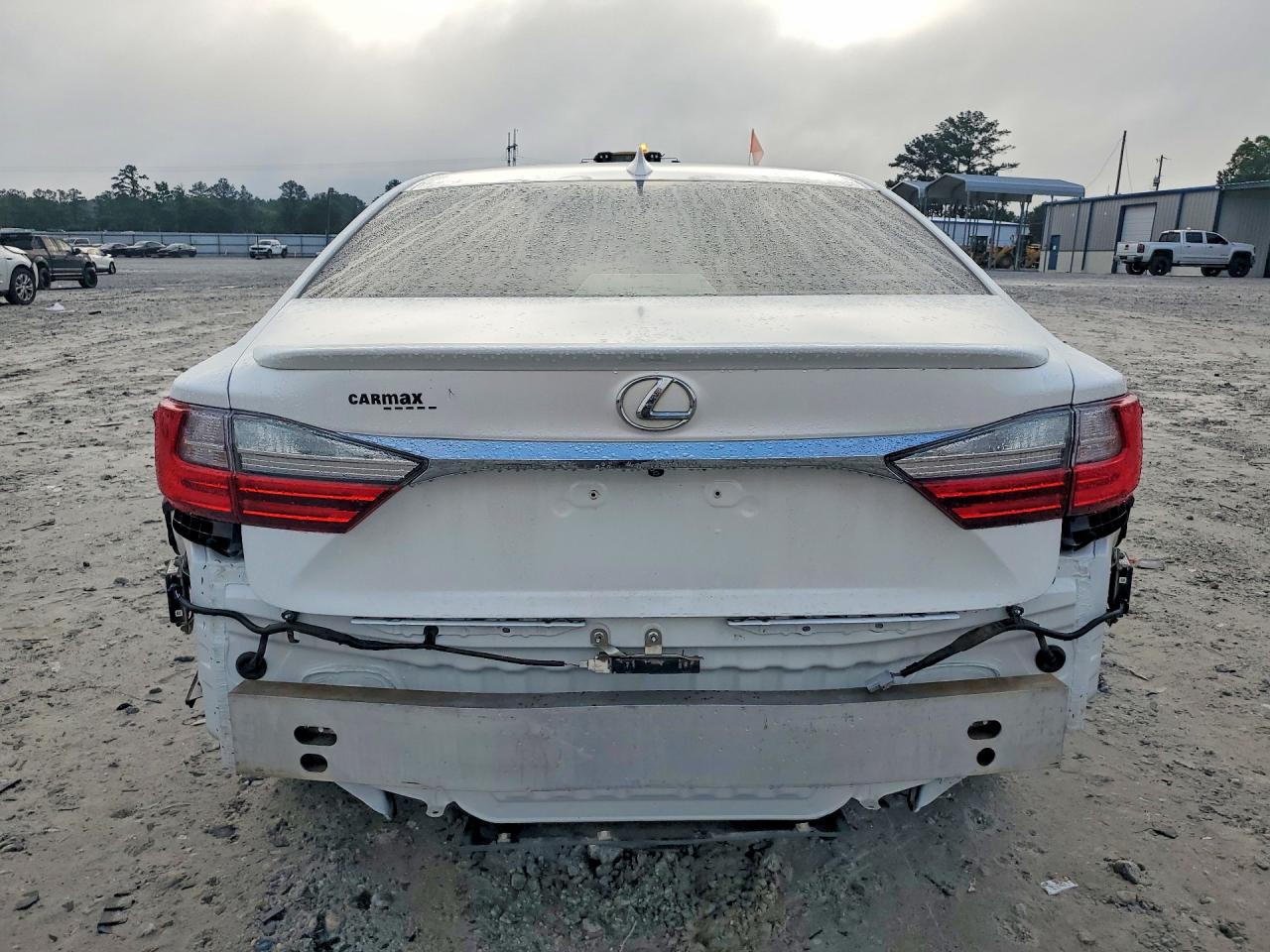 2018 Lexus Es 350 White vin: 58ABK1GG5JU080910