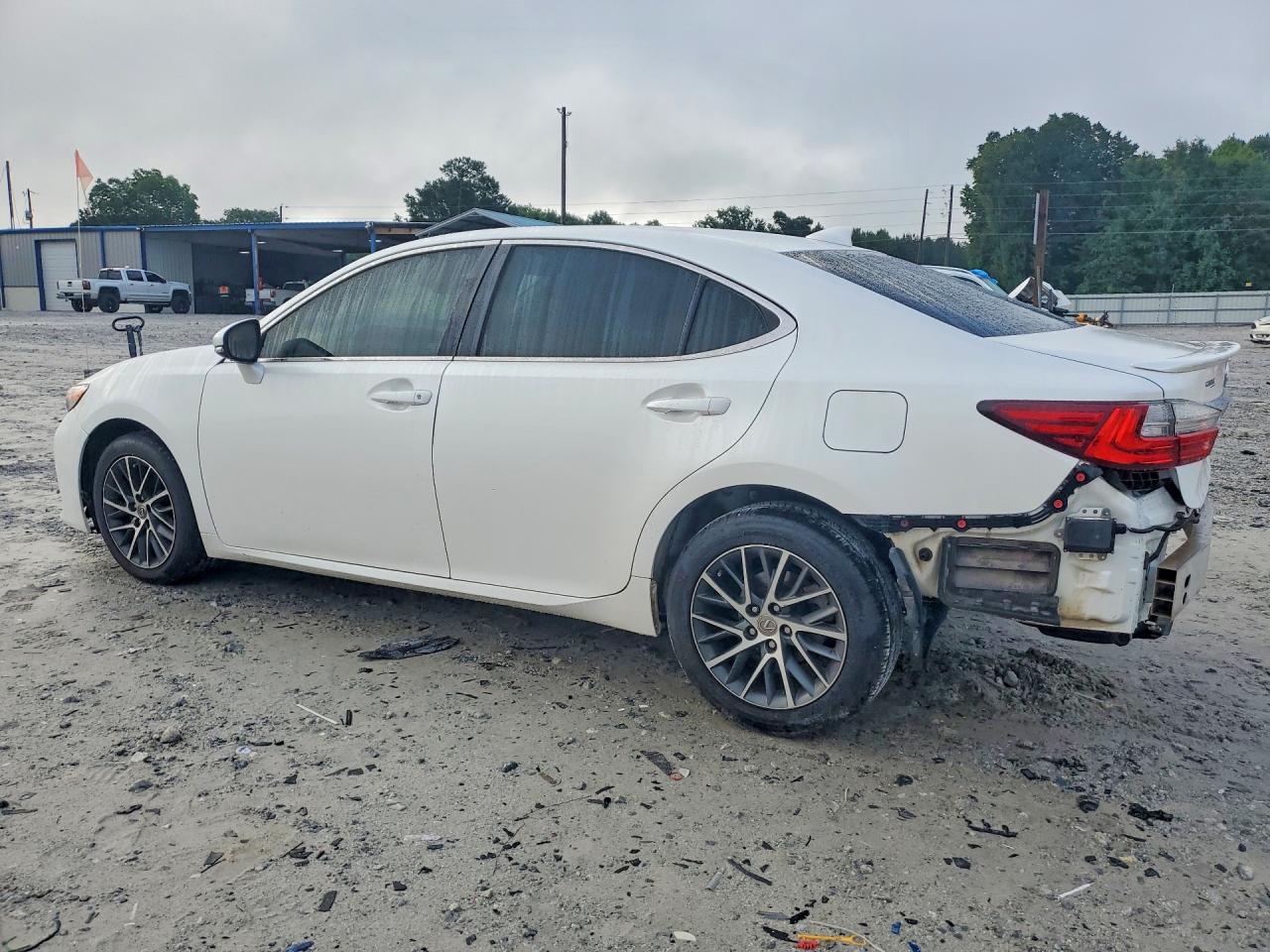 2018 Lexus Es 350 White vin: 58ABK1GG5JU080910