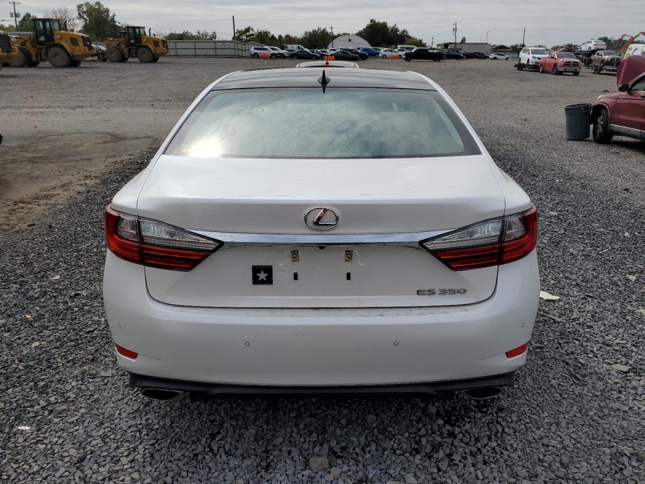 2018 Lexus Es 350 Белый vin: 58ABK1GG5JU092569