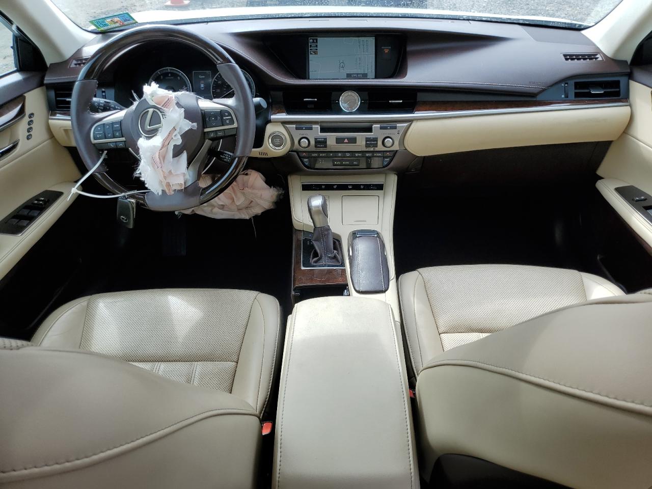 2018 Lexus Es 350 Белый vin: 58ABK1GG5JU092569