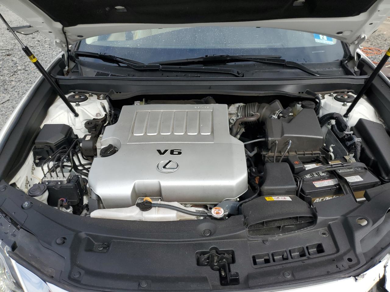 2018 Lexus Es 350 Белый vin: 58ABK1GG5JU092569