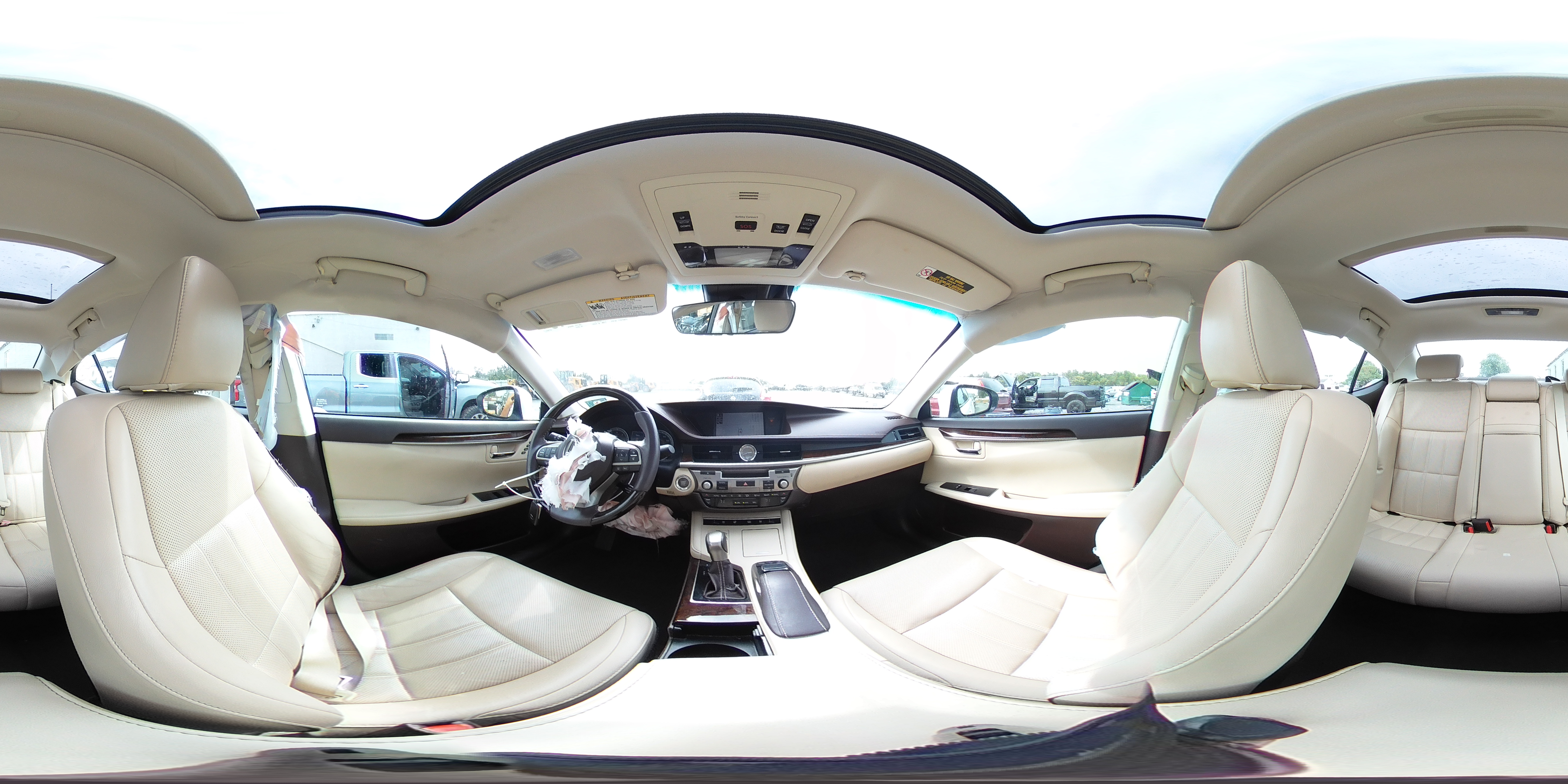 2018 Lexus Es 350 Белый vin: 58ABK1GG5JU092569