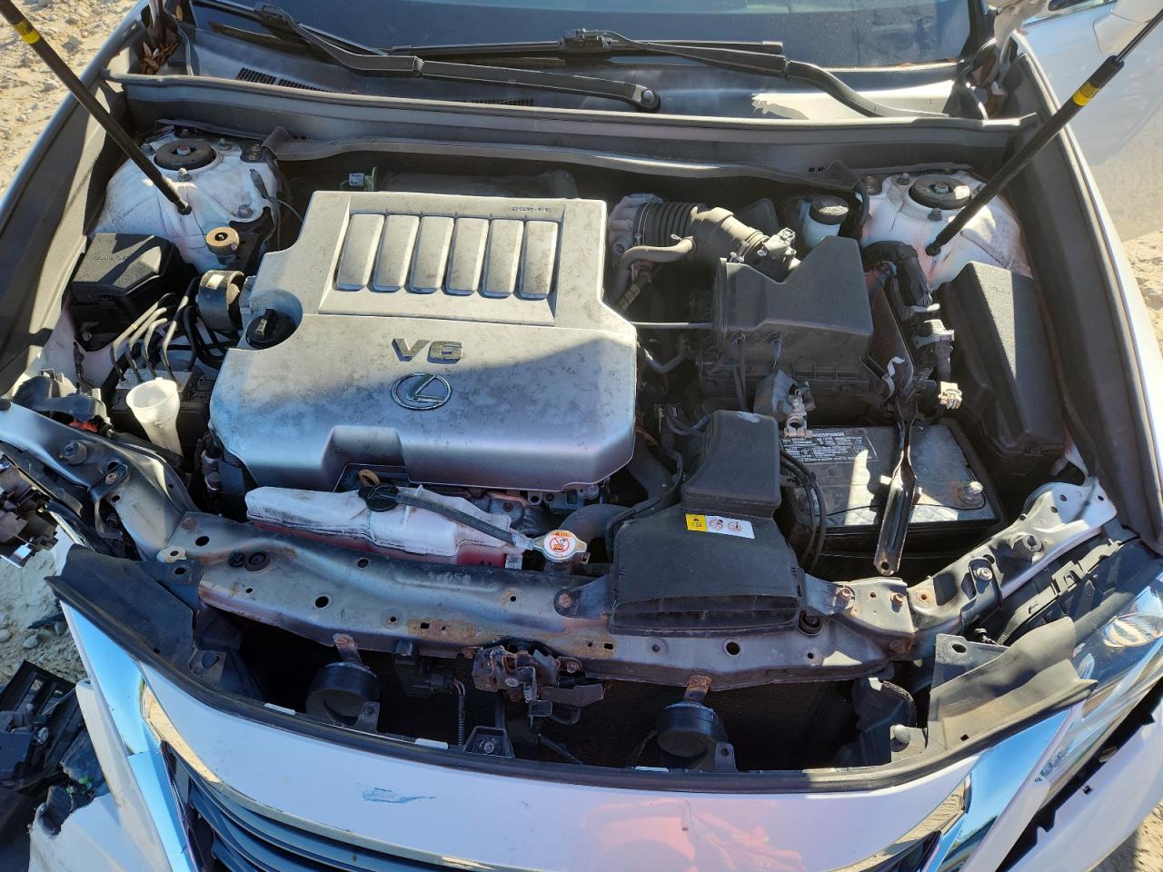 2018 Lexus Es 350 Белый vin: 58ABK1GG5JU111895