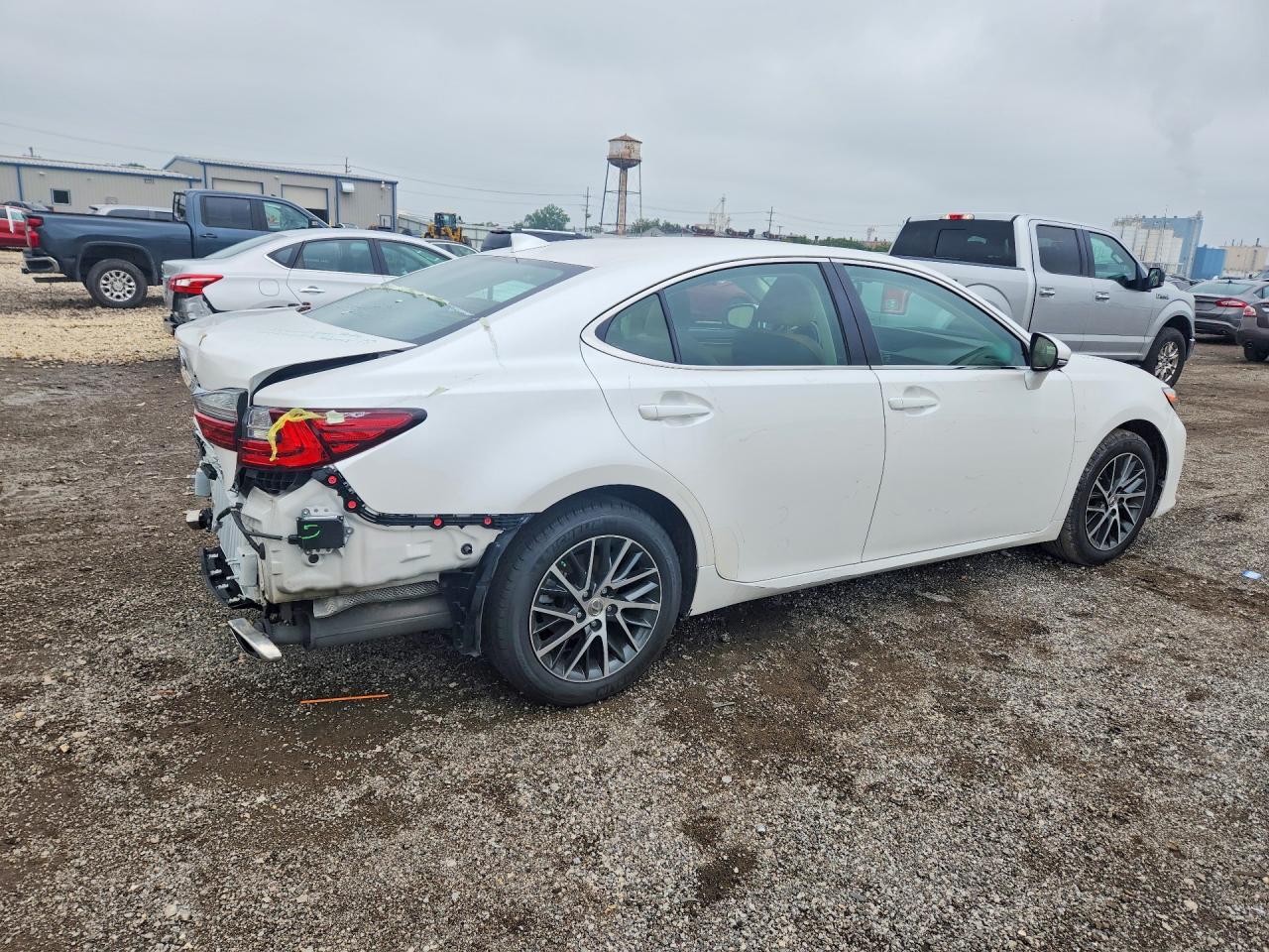 2016 Lexus Es 350 White vin: 58ABK1GG6GU018280