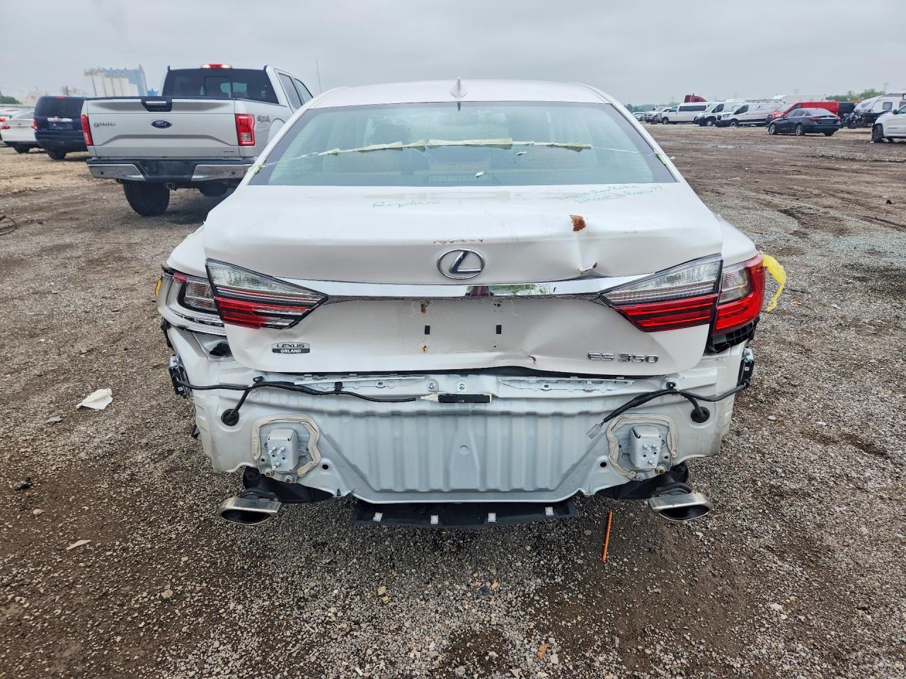 2016 Lexus Es 350 White vin: 58ABK1GG6GU018280