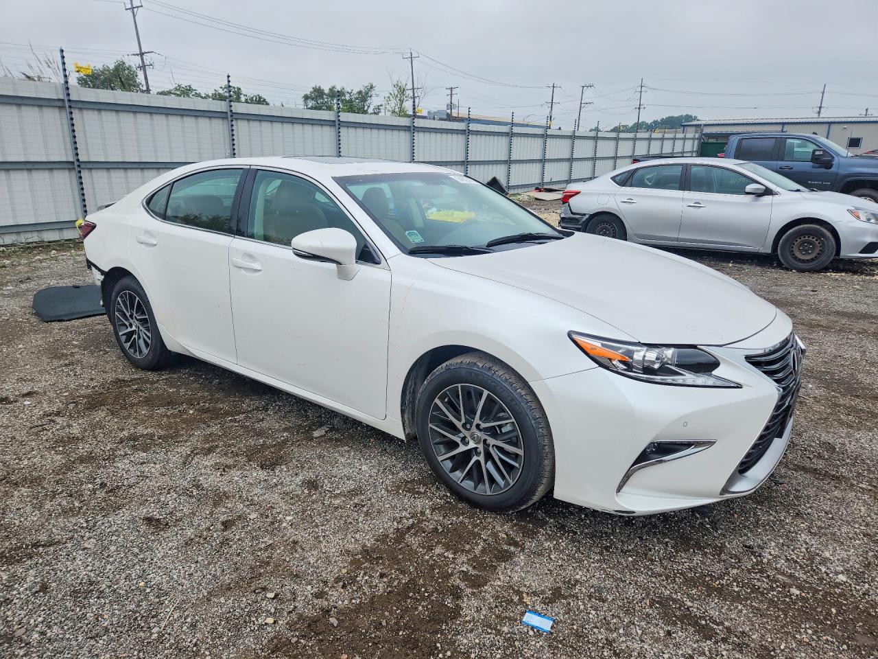 2016 Lexus Es 350 White vin: 58ABK1GG6GU018280