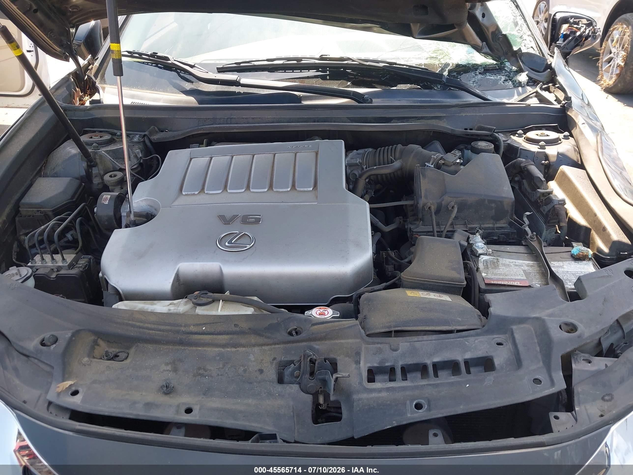 2017 Lexus Es 350 Черный vin: 58ABK1GG6HU038191