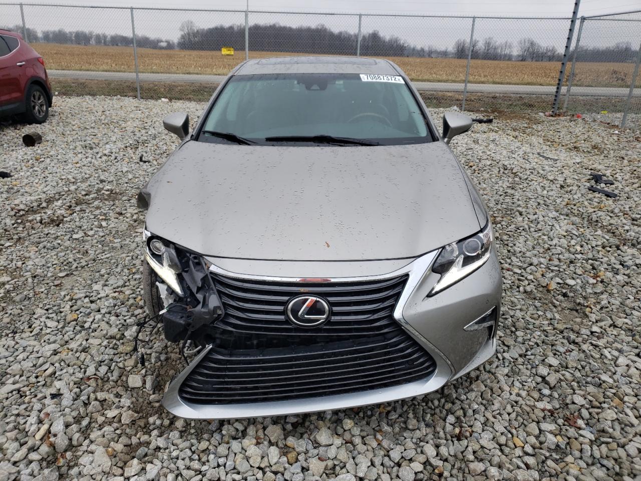 2017 Lexus Es 350 Beige vin: 58ABK1GG6HU067173