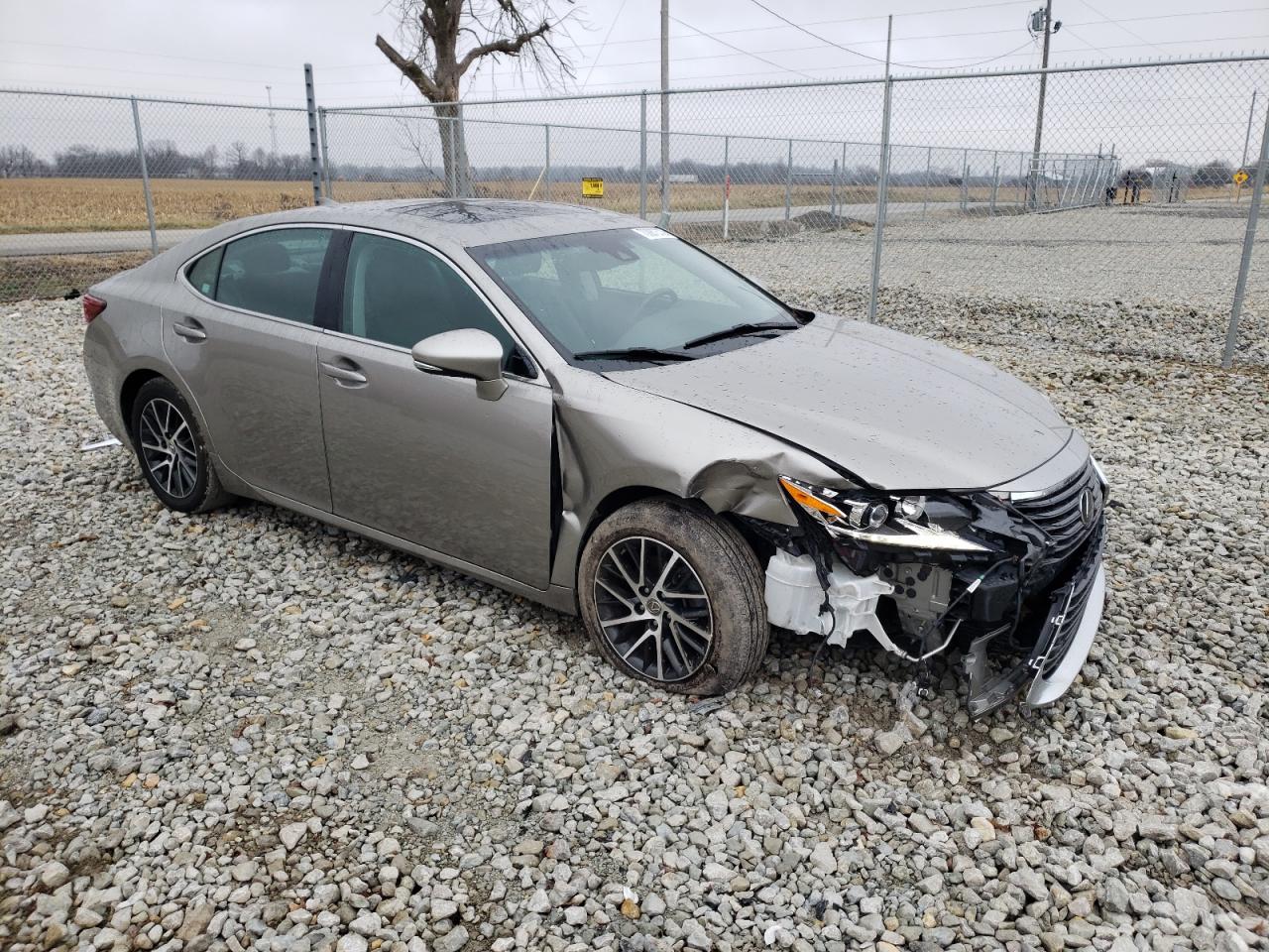 2017 Lexus Es 350 Beige vin: 58ABK1GG6HU067173