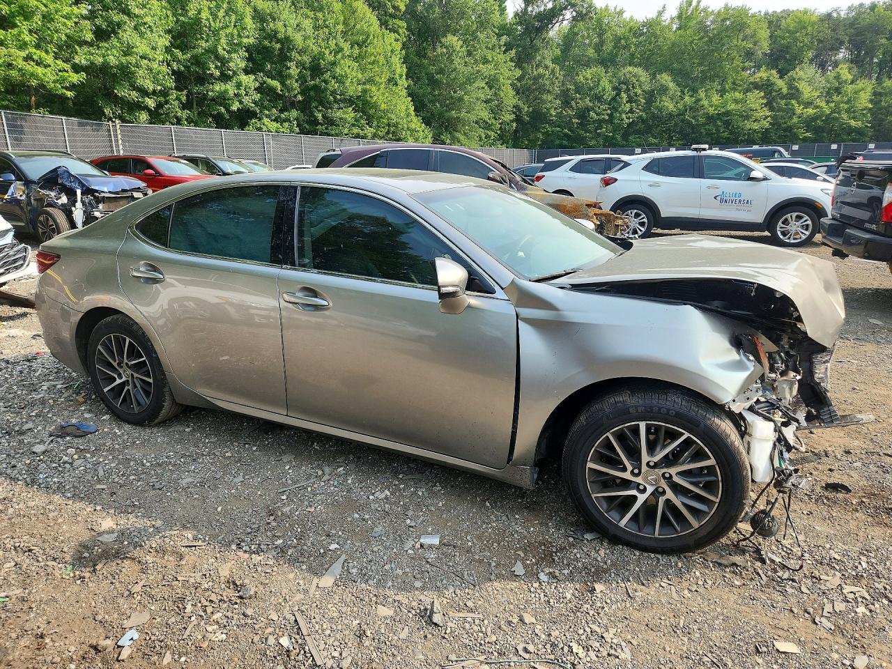 2017 Lexus Es Gray vin: 58ABK1GG6HU067173