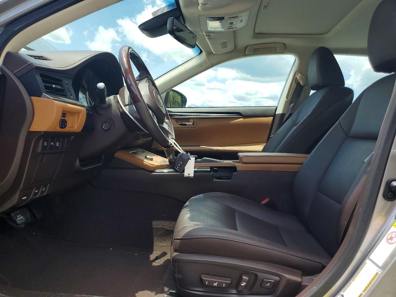 2018 Lexus Es 350 Silver vin: 58ABK1GG6JU089485