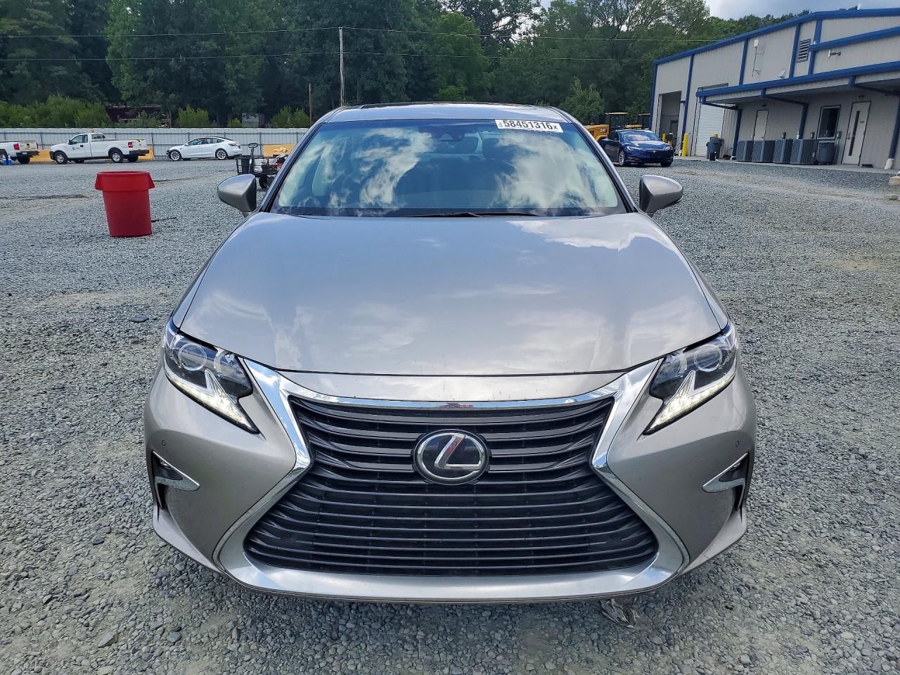 2018 Lexus Es 350 Silver vin: 58ABK1GG6JU089485