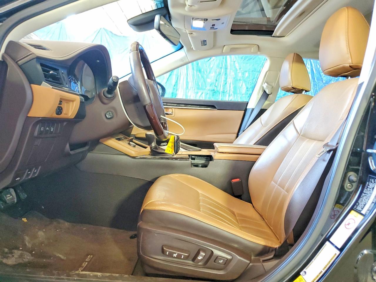 2018 Lexus Es 350 Black vin: 58ABK1GG6JU102607