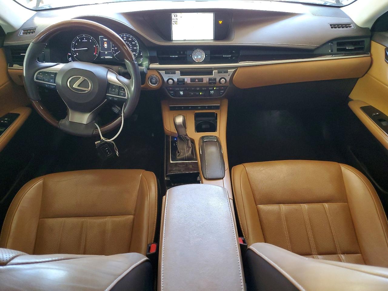 2018 Lexus Es 350 Black vin: 58ABK1GG6JU102607