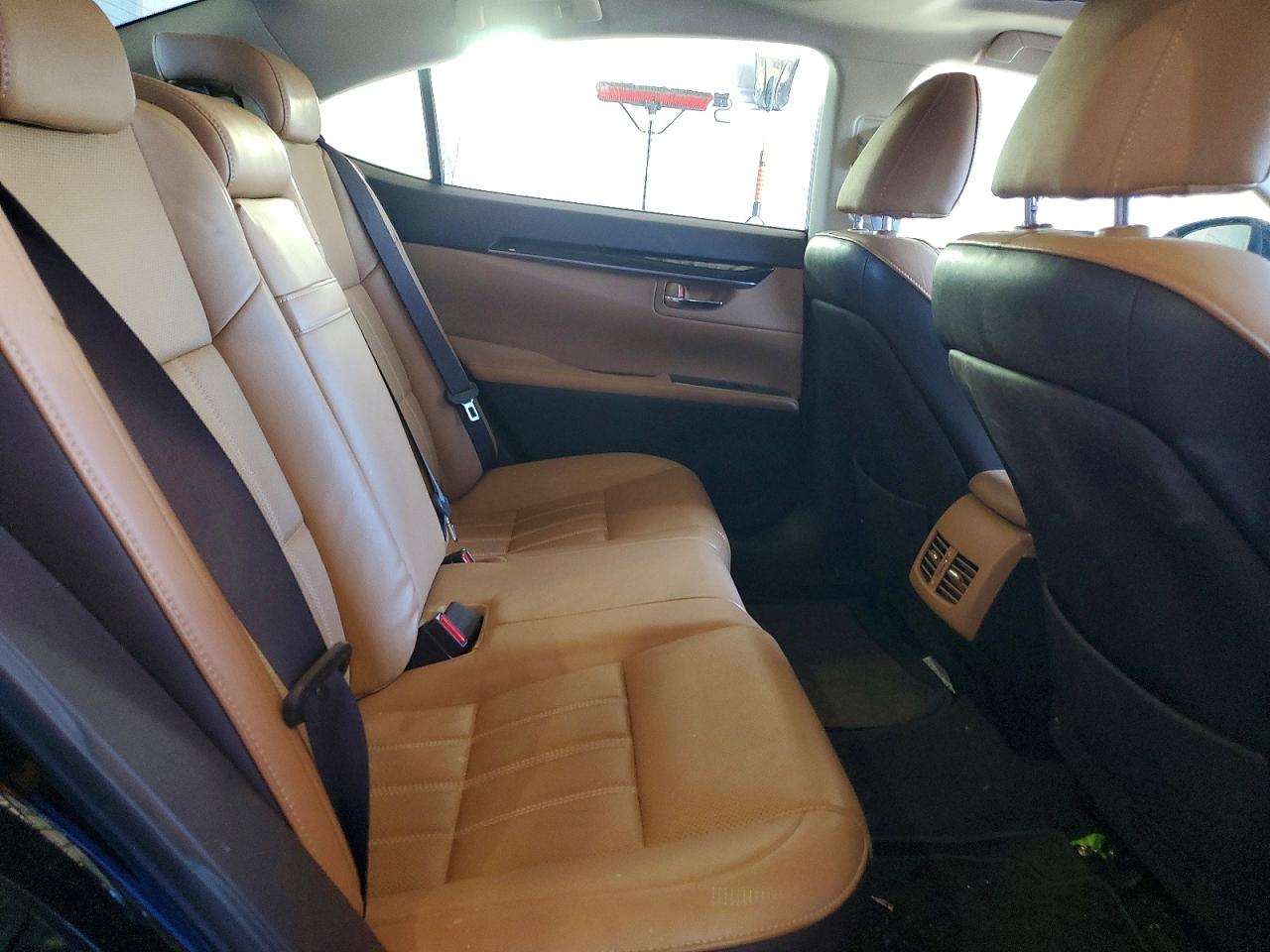 2018 Lexus Es 350 Black vin: 58ABK1GG6JU102607