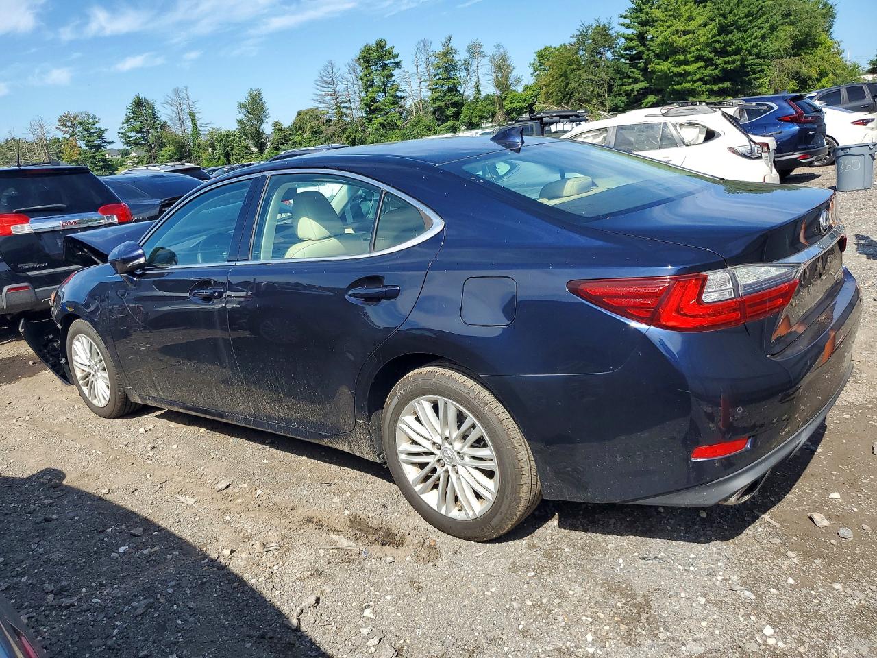 2017 Lexus Es 350 Blue vin: 58ABK1GG7HU063178