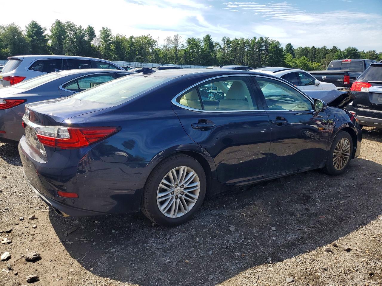 2017 Lexus Es 350 Blue vin: 58ABK1GG7HU063178