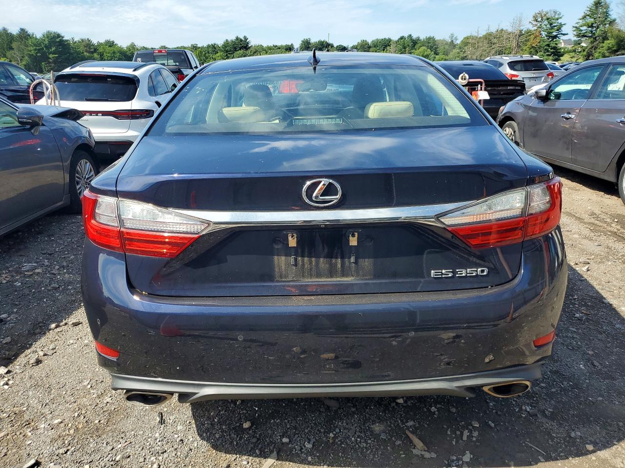 2017 Lexus Es 350 Blue vin: 58ABK1GG7HU063178