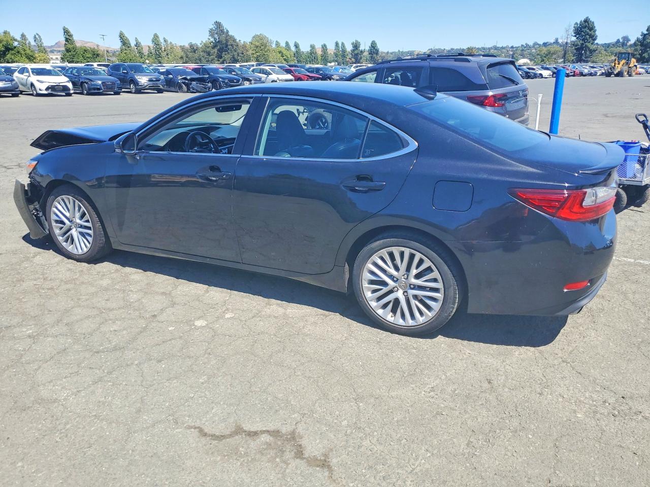 2017 Lexus Es 350 Черный vin: 58ABK1GG7HU069708
