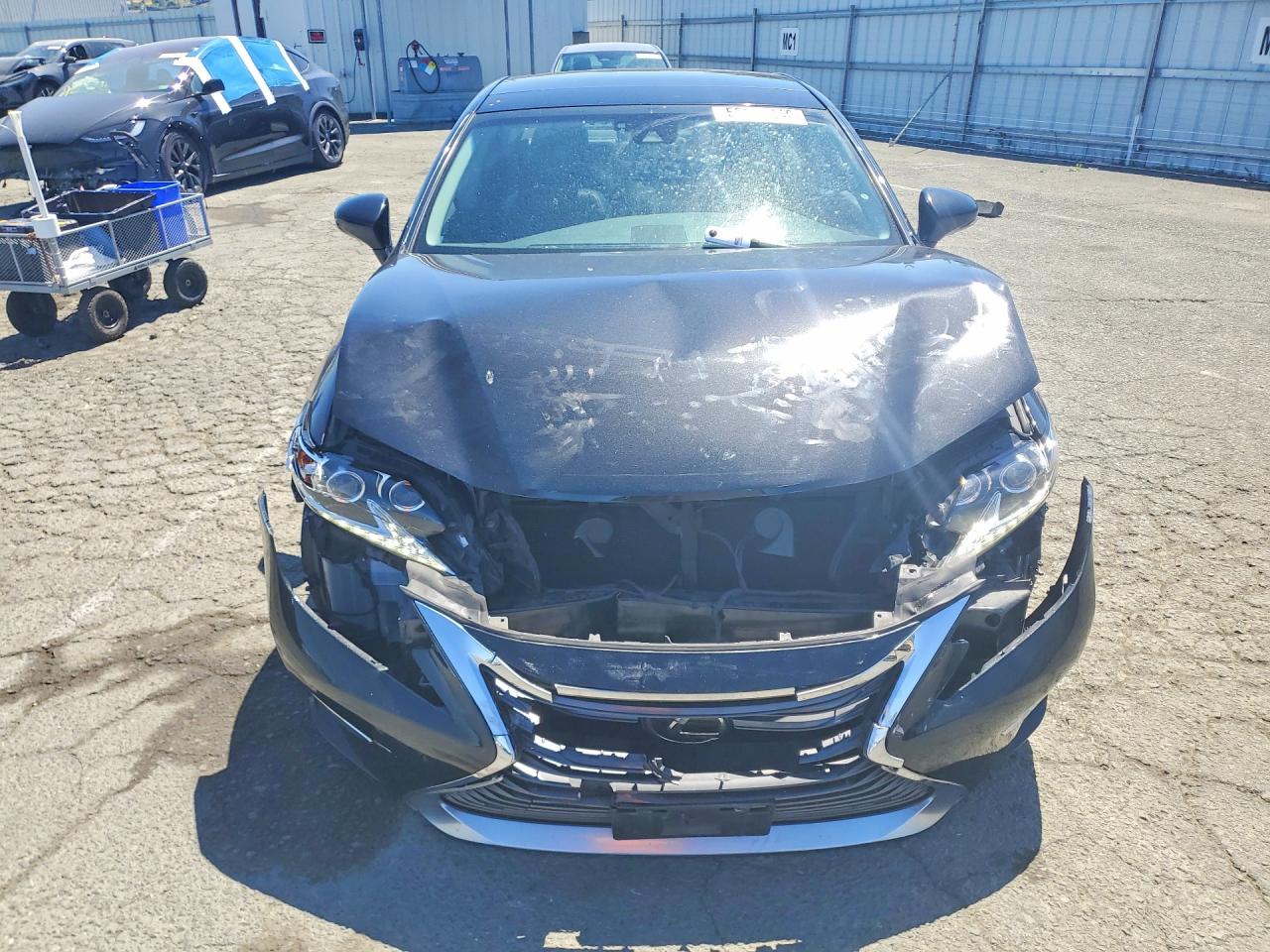 2017 Lexus Es 350 Черный vin: 58ABK1GG7HU069708