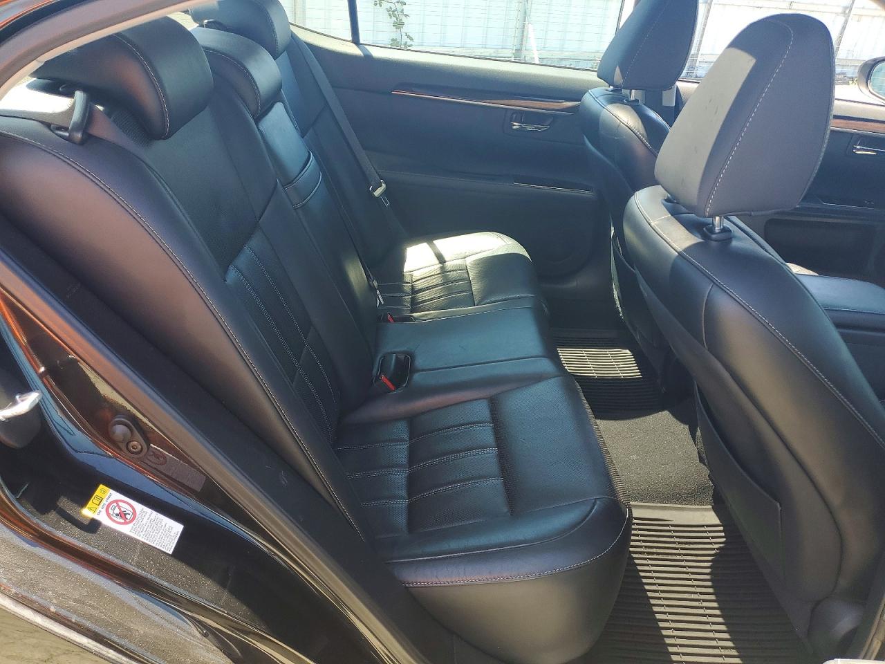 2017 Lexus Es 350 Черный vin: 58ABK1GG7HU069708