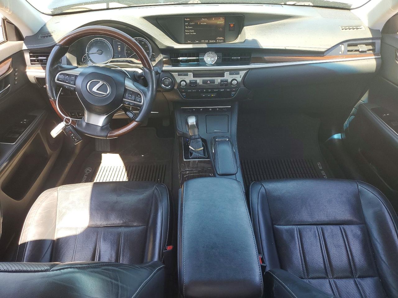 2017 Lexus Es 350 Черный vin: 58ABK1GG7HU069708
