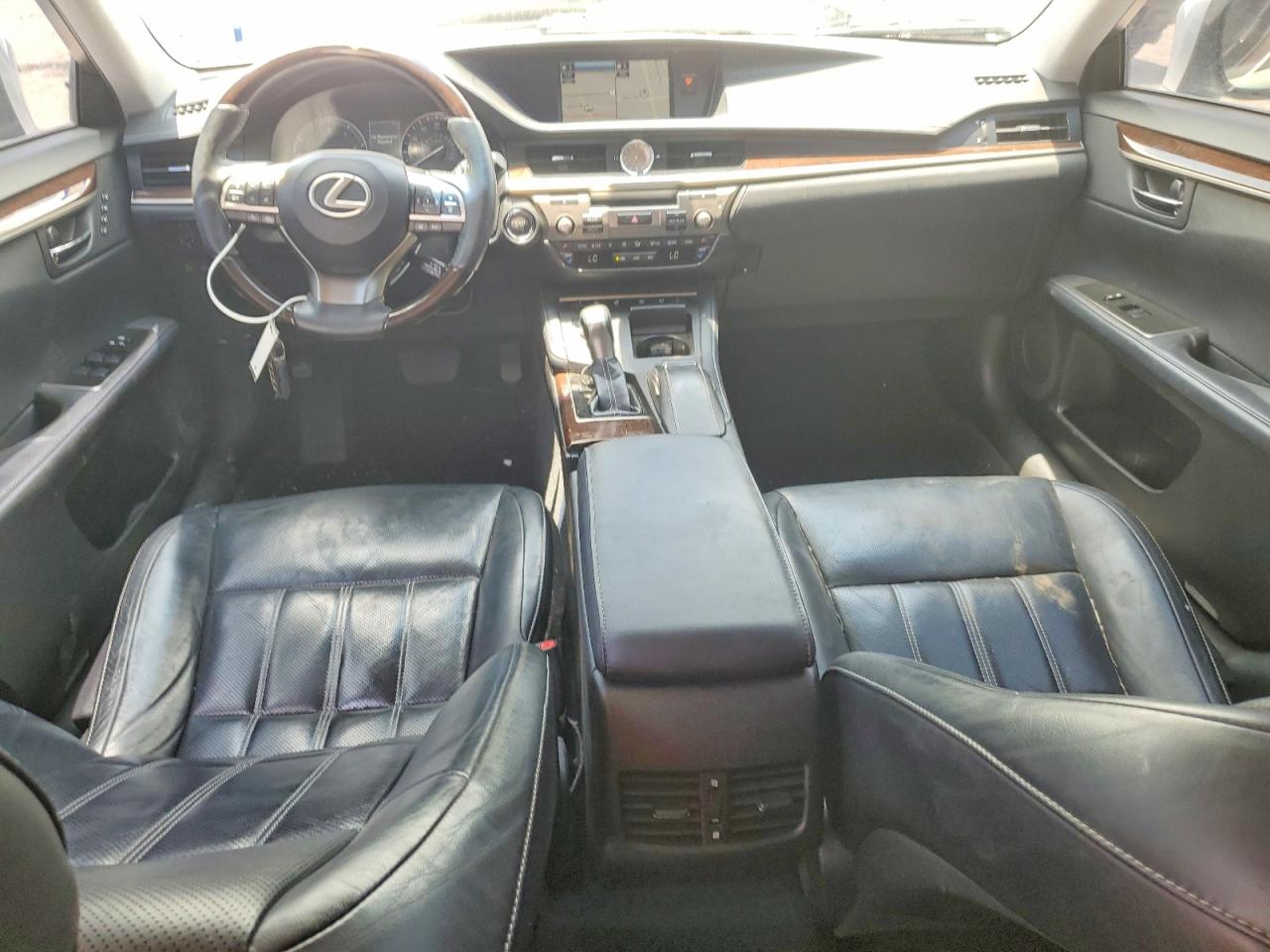 2017 Lexus Es 350 White vin: 58ABK1GG7HU071670