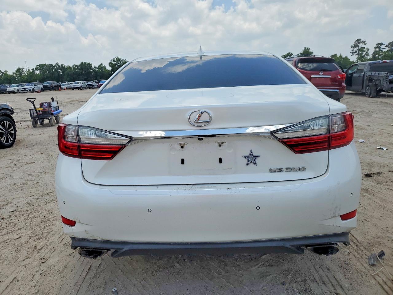 2017 Lexus Es 350 White vin: 58ABK1GG7HU071670