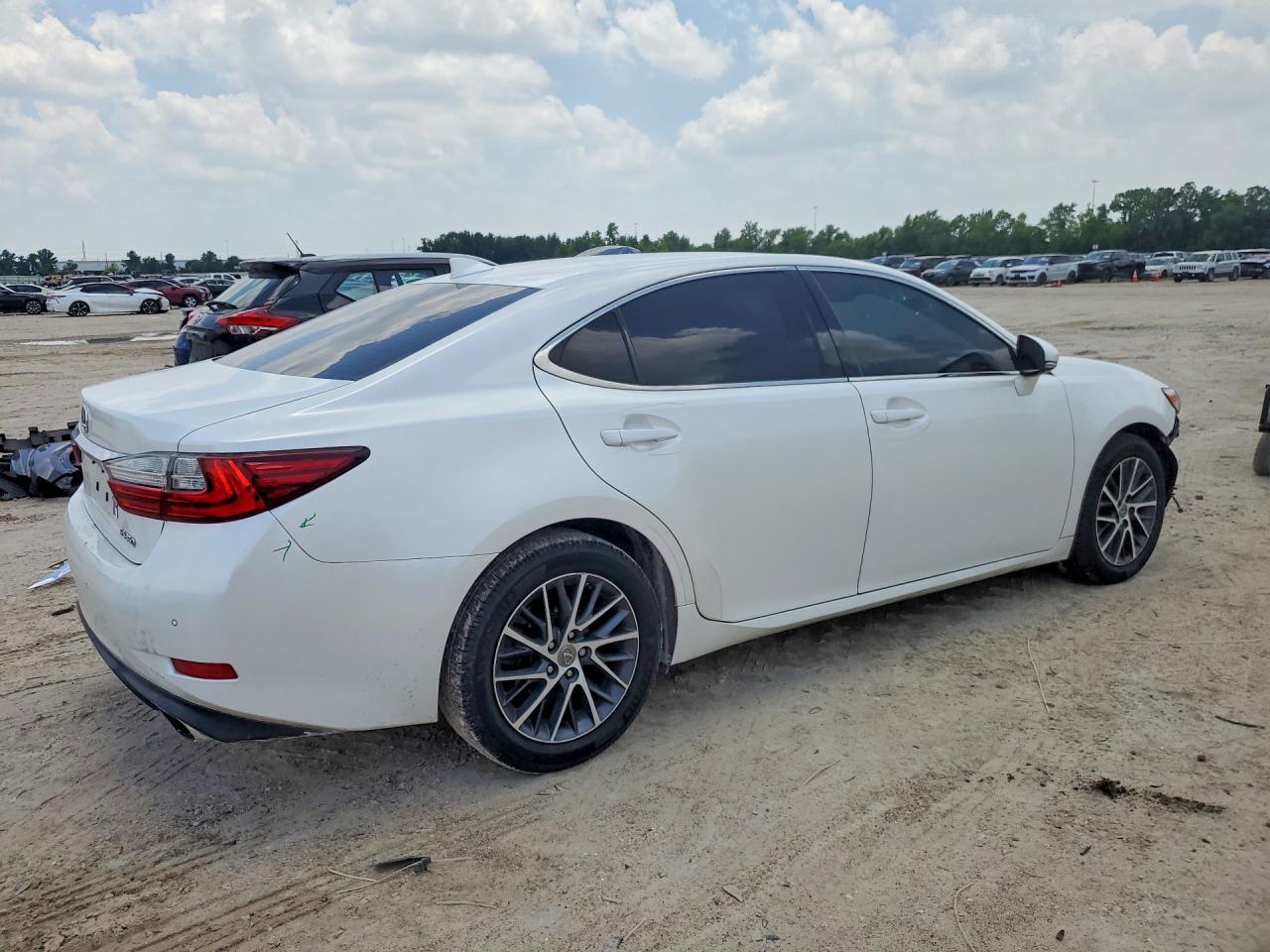 2017 Lexus Es 350 White vin: 58ABK1GG7HU071670