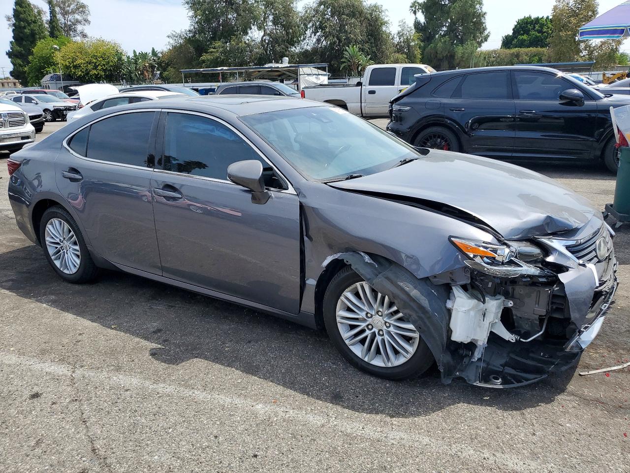 2017 Lexus Es 350 Gray vin: 58ABK1GG7HU076139