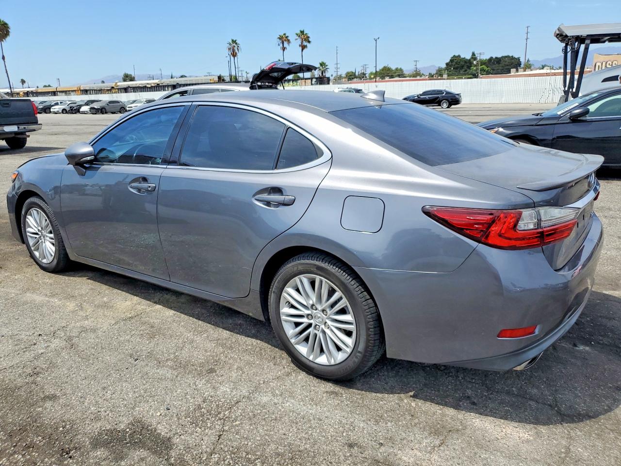 2017 Lexus Es 350 Gray vin: 58ABK1GG7HU076139