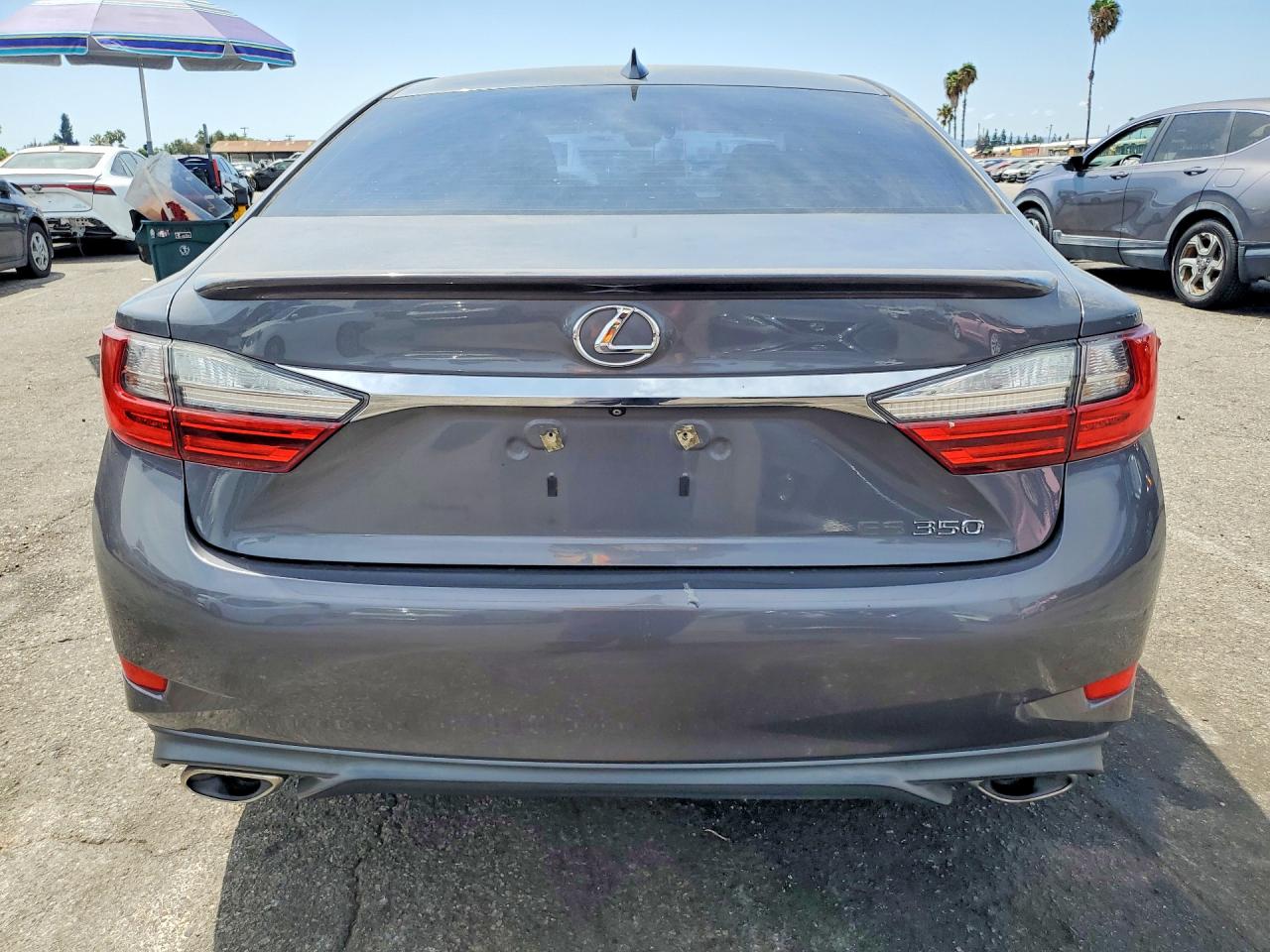 2017 Lexus Es 350 Gray vin: 58ABK1GG7HU076139