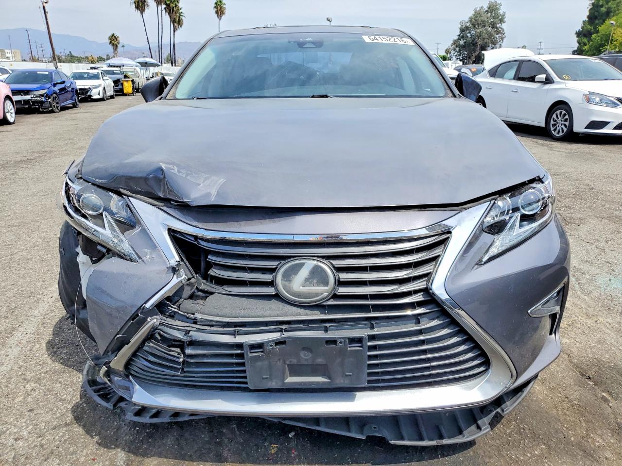 2017 Lexus Es 350 Gray vin: 58ABK1GG7HU076139