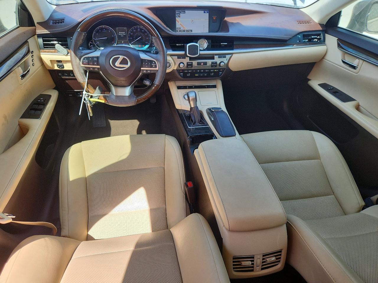 2016 Lexus Es 350 Black vin: 58ABK1GG8GU013534