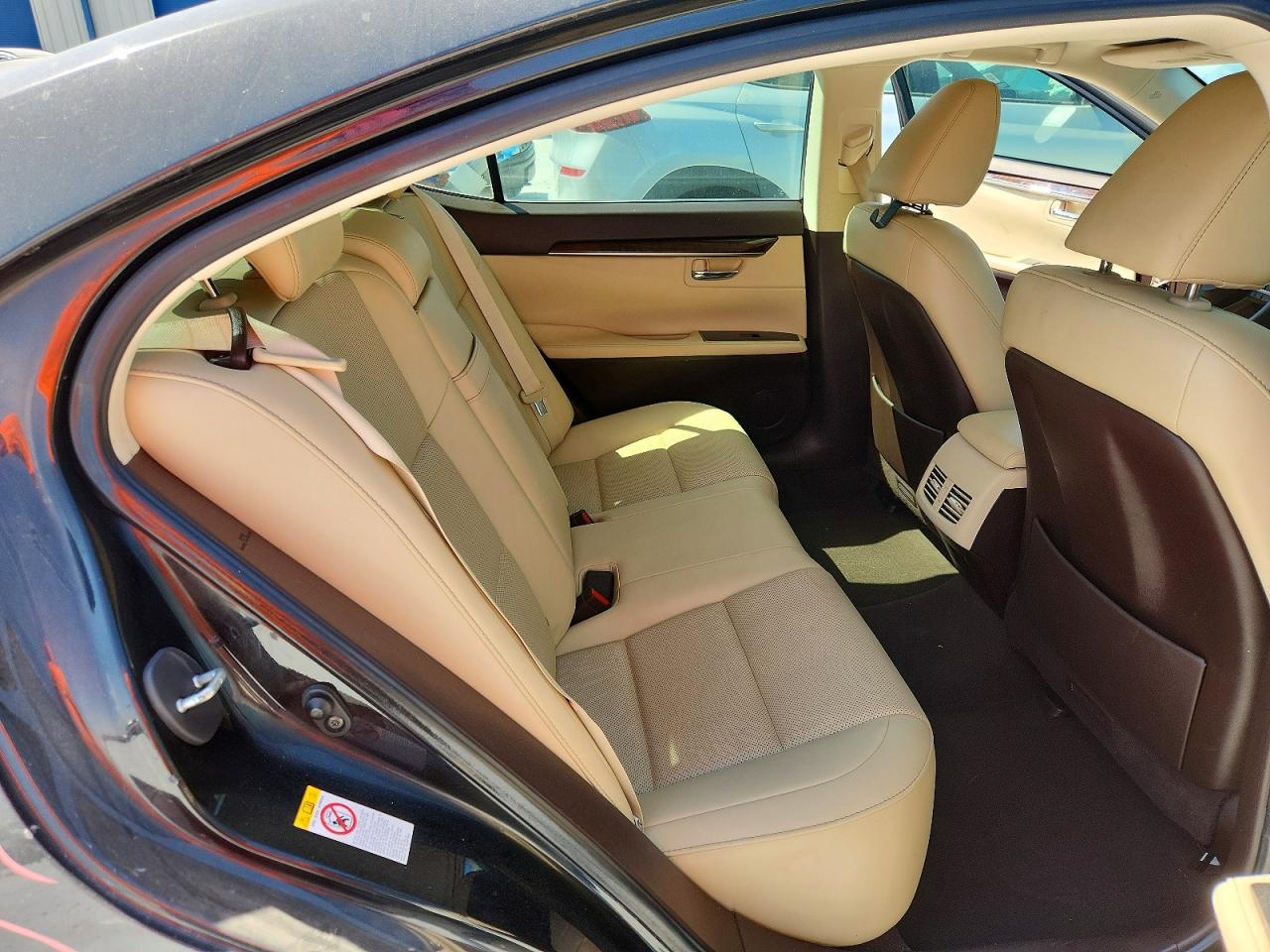 2016 Lexus Es 350 Black vin: 58ABK1GG8GU013534