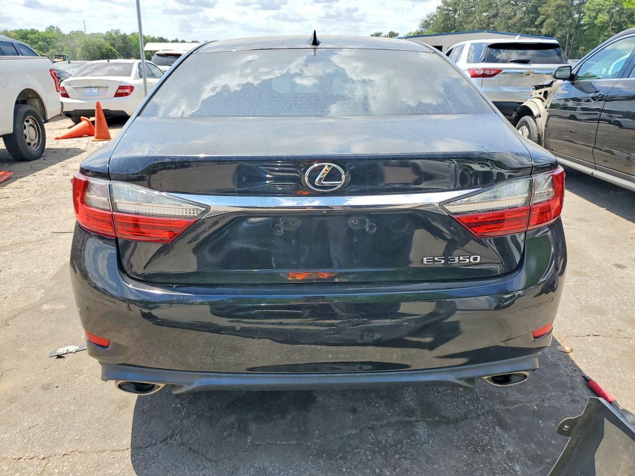 2016 Lexus Es 350 Black vin: 58ABK1GG8GU035386